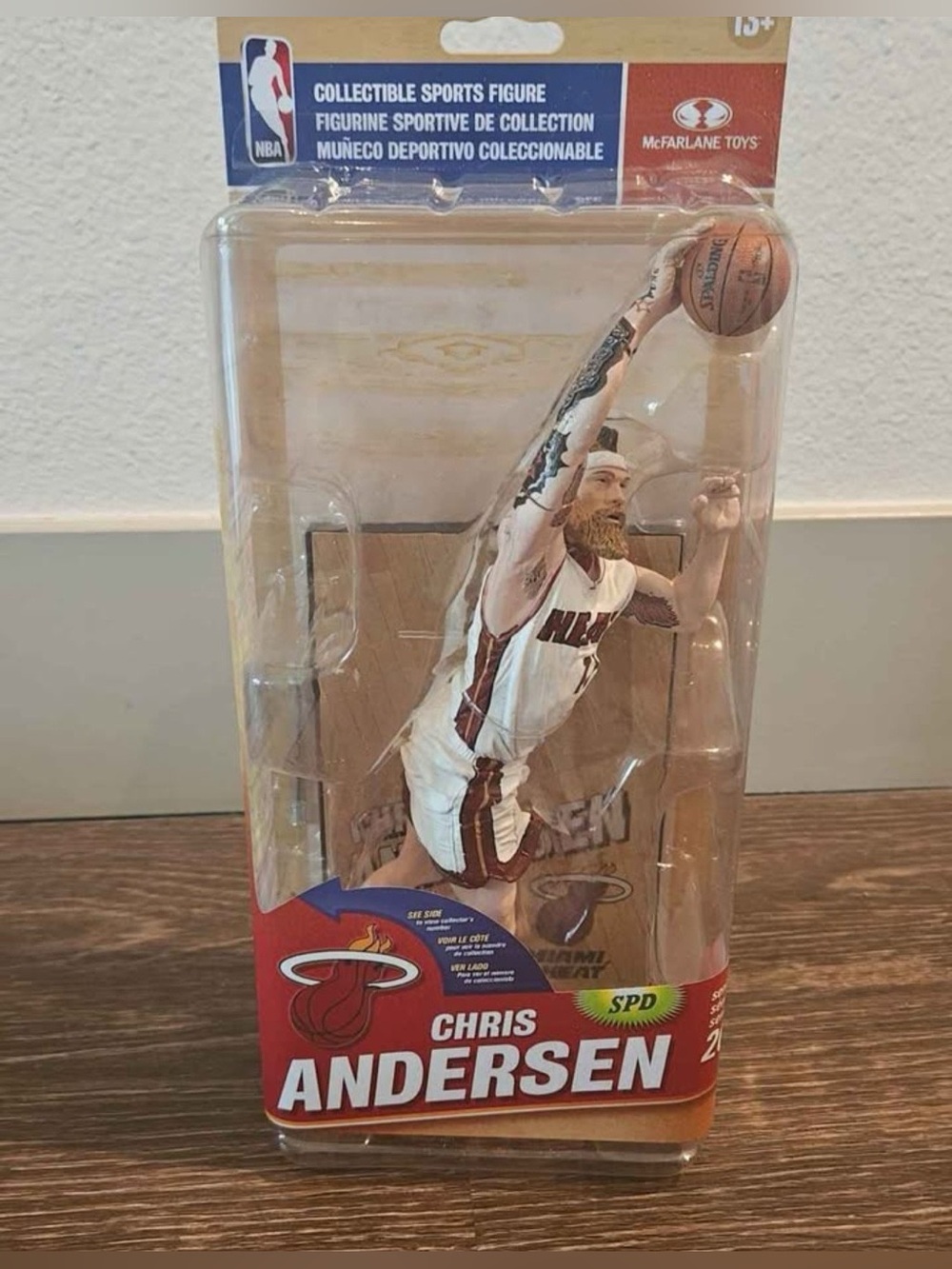 NBA Macfarlane Figure Chris Andersen Miami Heat